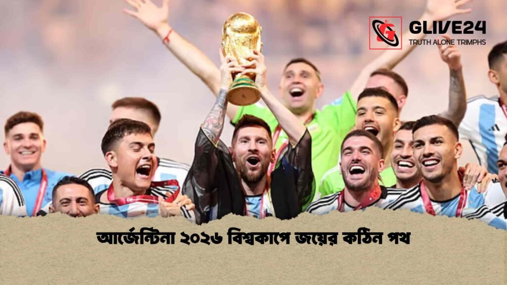আর্জেন্টিনা ২০২৬ বিশ্বকাপে জয়ের কঠিন পথ