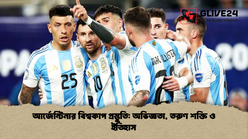 আর্জেন্টিনার বিশ্বকাপ প্রস্তুতি অভিজ্ঞতা তরুণ শক্তি ও ইতিহাস আর্জেন্টিনার বিশ্বকাপ প্রস্তুতি: অভিজ্ঞতা, তরুণ শক্তি ও ইতিহাস