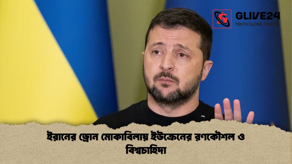 ইরানের ড্রোন মোকাবিলায় ইউক্রেনের রণকৌশল ও বিশ্বচাহিদা ইরানের ড্রোন মোকাবিলায় ইউক্রেনের রণকৌশল ও বিশ্বচাহিদা