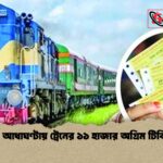 ঈদযাত্রা আধাঘণ্টায় ট্রেনের ১১ হাজার অগ্রিম টিকিট বিক্রি ঈদযাত্রা: আধাঘণ্টায় ট্রেনের ১১ হাজার অগ্রিম টিকিট বিক্রি