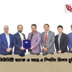 কমিউনিটি ব্যাংক ও আর.এ স্পিনিং মিলস চুক্তি