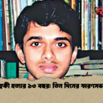 ত্বকী হত্যার ১৩ বছর তিন দিনের স্মরণসভা ত্বকী হত্যার ১৩ বছর: তিন দিনের স্মরণসভা