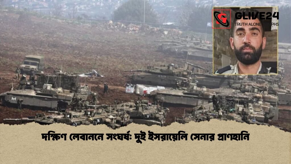 দক্ষিণ লেবাননে সংঘর্ষ দুই ইসরায়েলি সেনার প্রাণহানি দক্ষিণ লেবাননে সংঘর্ষ: দুই ইসরায়েলি সেনার প্রাণহানি