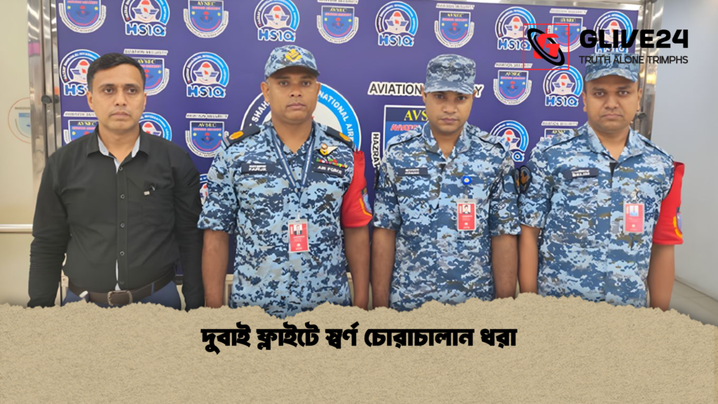 দুবাই ফ্লাইটে স্বর্ণ চোরাচালান ধরা দুবাই ফ্লাইটে স্বর্ণ চোরাচালান ধরা