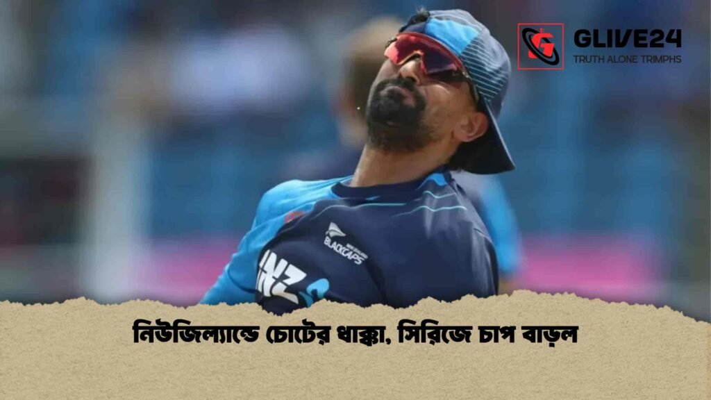 নিউজিল্যান্ডে চোটের ধাক্কা, সিরিজে চাপ বাড়ল