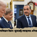 পাকিস্তান ইরান–যুক্তরাষ্ট্র মধ্যস্থতায় এগিয়ে পাকিস্তান ইরান–যুক্তরাষ্ট্র মধ্যস্থতায় এগিয়ে