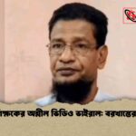প্রধান শিক্ষকের অশ্লীল ভিডিও ভাইরাল বরখাস্তের আদেশ