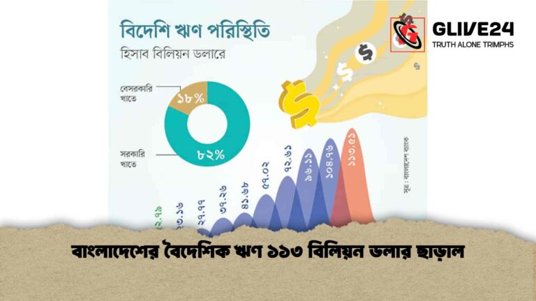 বাংলাদেশের বৈদেশিক ঋণ ১১৩ বিলিয়ন ডলার ছাড়াল