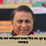 ভারতীয় অর্থ পাকিস্তানে যাওয়া নিয়ে প্রশ্ন মুখ খুললেন গাভাস্কার ভারতীয় অর্থ পাকিস্তানে যাওয়া নিয়ে প্রশ্ন, মুখ খুললেন গাভাস্কার