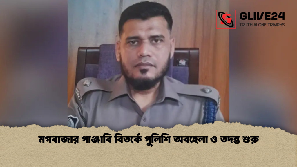 মগবাজার পাঞ্জাবি বিতর্কে পুলিশি অবহেলা ও তদন্ত শুরু মগবাজার পাঞ্জাবি বিতর্কে পুলিশি অবহেলা ও তদন্ত শুরু