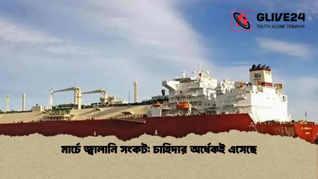 মার্চে জ্বালানি সংকট চাহিদার অর্ধেকই এসেছে