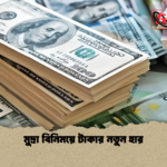 মুদ্রা বিনিময়ে টাকার নতুন হার মুদ্রা বিনিময়ে টাকার নতুন হার