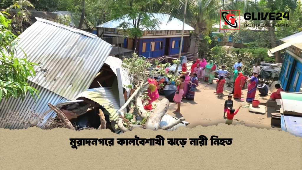 মুরাদনগরে কালবৈশাখী ঝড়ে নারী নিহত মুরাদনগরে কালবৈশাখী ঝড়ে নারী নিহত