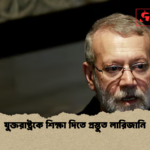 যুক্তরাষ্ট্রকে শিক্ষা দিতে প্রস্তুত লারিজানি যুক্তরাষ্ট্রকে শিক্ষা দিতে প্রস্তুত লারিজানি