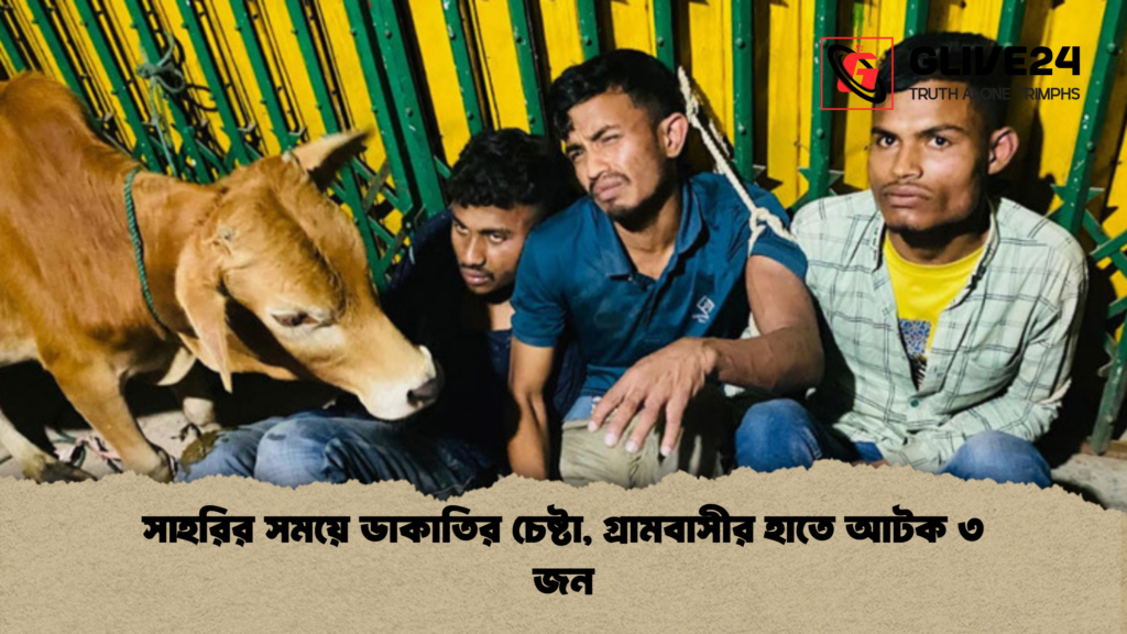 সাহরির সময়ে ডাকাতির চেষ্টা, গ্রামবাসীর হাতে আটক ৩ জন সাহরির সময়ে ডাকাতির চেষ্টা গ্রামবাসীর হাতে আটক ৩ জন সাহরির সময়ে ডাকাতির চেষ্টা, গ্রামবাসীর হাতে আটক ৩ জন