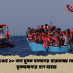 সুনামগঞ্জের ১০ জন যুবক দালালের প্ররোচনায় সাগরপথে ভূমধ্যসাগরে প্রাণ হারায় সুনামগঞ্জের ১০ জন যুবক দালালের প্ররোচনায় সাগরপথে ভূমধ্যসাগরে প্রাণ হারায়