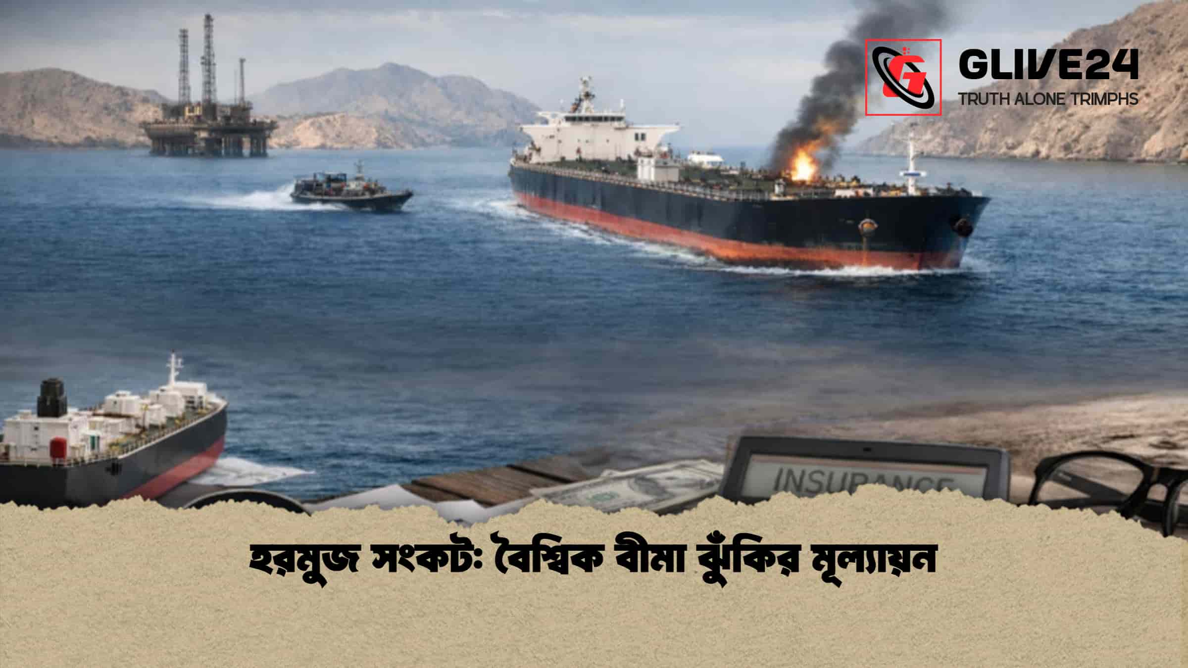হরমুজ সংকট বৈশ্বিক বীমা ঝুঁকির মূল্যায়ন