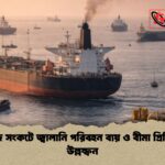 হরমুজ সংকটে জ্বালানি পরিবহন ব্যয় ও বীমা প্রিমিয়ামে উল্লম্ফন হরমুজ সংকটে জ্বালানি পরিবহন ব্যয় ও বীমা প্রিমিয়ামে উল্লম্ফন