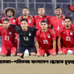 হামজা–শমিতসহ বাংলাদেশ স্কোয়াড চূড়ান্ত হামজা–শমিতসহ বাংলাদেশ স্কোয়াড চূড়ান্ত