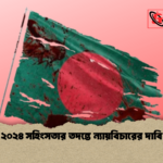 ২০২৪ সহিংসতার তদন্তে ন্যায়বিচারের দাবি ২০২৪ সহিংসতার তদন্তে ন্যায়বিচারের দাবি