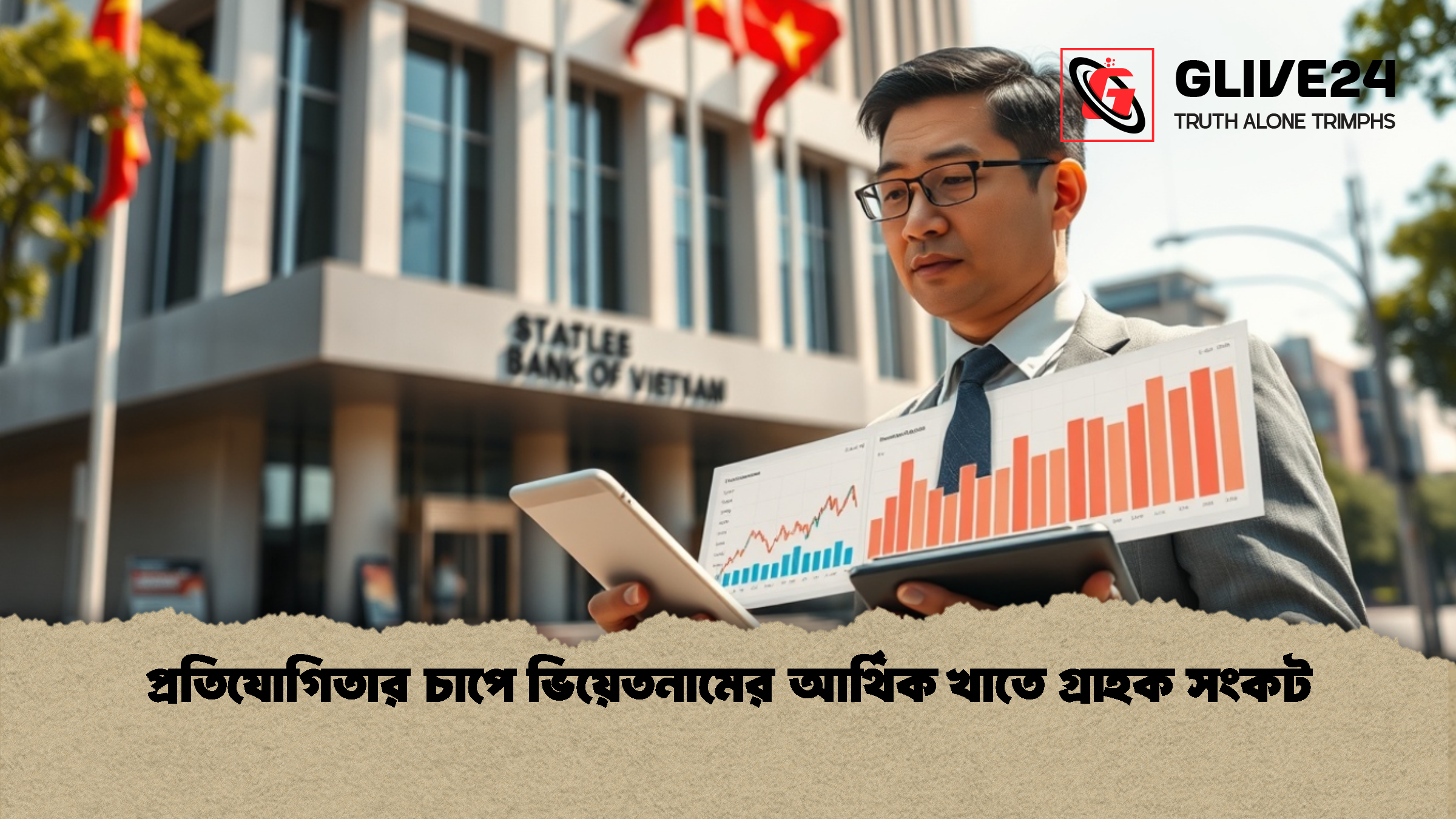 প্রতিযোগিতার চাপে ভিয়েতনামের আর্থিক খাতে গ্রাহক সংকট