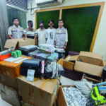 DMP Busts Major Mobile Smuggling Network in Dhaka Raid তুরাগে মোবাইল চোরাচালান চক্রে বিপুল পণ্যসহ তিনজন গ্রেপ্তার