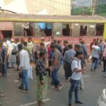 Two Workers Killed as Bus Hits Road Divider বনানীতে বাস দুর্ঘটনায় প্রাণহানি দুইজন