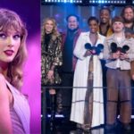 আমেরিকান আইডলে শীর্ষ সাতের সামনে টেইলর সুইফটের গানের চ্যালেঞ্জ টেইলর সুইফট থিম পর্বে আমেরিকান আইডল শীর্ষ সাতের লড়াই