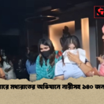 উত্তরা বারে মধ্যরাতের অভিযানে নারীসহ ১৪০ জন আটক উত্তরা বারে মধ্যরাতের অভিযানে নারীসহ ১৪০ জন আটক