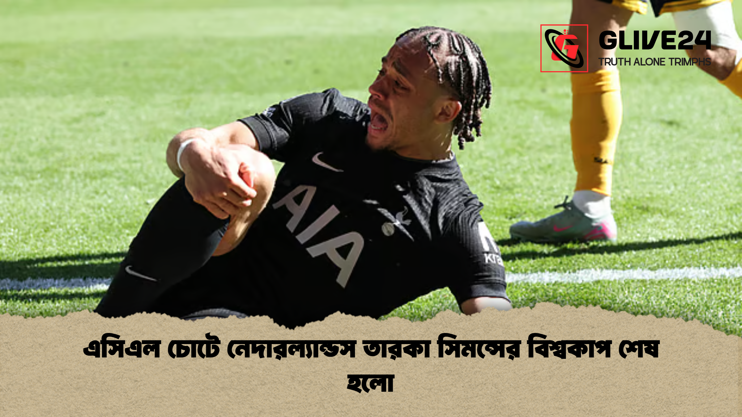 এসিএল চোটে নেদারল্যান্ডস তারকা সিমন্সের বিশ্বকাপ শেষ হলো এসিএল চোটে নেদারল্যান্ডস তারকা সিমন্সের বিশ্বকাপ শেষ হলো