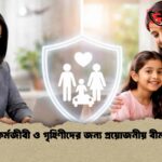 কর্মজীবী ও গৃহিণীদের জন্য প্রয়োজনীয় বীমা