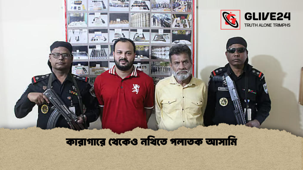 কারাগারে থেকেও নথিতে পলাতক আসামি কারাগারে থেকেও নথিতে পলাতক আসামি