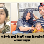 কাস্টমস কর্মকর্তা বুলেট বৈরাগী হত্যায় ছিনতাইকারী চক্রের ৫ সদস্য গ্রেপ্তার কাস্টমস কর্মকর্তা বুলেট বৈরাগী হত্যায় ছিনতাইকারী চক্রের ৫ সদস্য গ্রেপ্তার