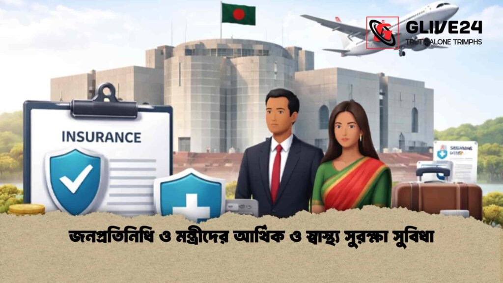 জনপ্রতিনিধি ও মন্ত্রীদের আর্থিক ও স্বাস্থ্য সুরক্ষা সুবিধা