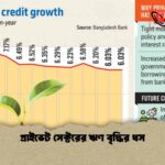 প্রাইভেট সেক্টরের ঋণ বৃদ্ধির ধস