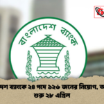 বাংলাদেশ ব্যাংকে ২৪ পদে ১২৬ জনের নিয়োগ আবেদন শুরু ২৮ এপ্রিল 1 বাংলাদেশ ব্যাংকে ২৪ পদে ১২৬ জনের নিয়োগ, আবেদন শুরু ২৮ এপ্রিল