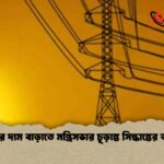 বিদ্যুতের দাম বাড়াতে মন্ত্রিসভার চূড়ান্ত সিদ্ধান্তের অপেক্ষা