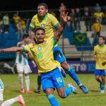 ব্রাজিলের কাছে ৩ ০ গোলে আর্জেন্টিনার হার ম্যাচ শেষে দুই দলের হাতাহাতি আর্জেন্টিনার বিপক্ষে ব্রাজিলের জয়ের পর মাঠে হাতাহাতি