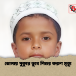 ভোলায় পুকুরে ডুবে শিশুর করুণ মৃত্যু ভোলায় পুকুরে ডুবে শিশুর করুণ মৃত্যু