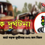 মার্চে সড়ক দুর্ঘটনায় ৫৩২ জন নিহত মার্চে সড়ক দুর্ঘটনায় ৫৩২ জন নিহত