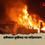 রাউজানে দুর্ঘটনার পর অগ্নিসংযোগ রাউজানে দুর্ঘটনার পর অগ্নিসংযোগ