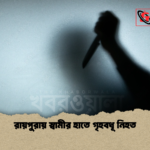 রায়পুরায় স্বামীর হাতে গৃহবধূ নিহত রায়পুরায় স্বামীর হাতে গৃহবধূ নিহত