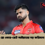 স্লো ওভার রেটে আইয়ারের বড় জরিমানা স্লো ওভার-রেটে আইয়ারের বড় জরিমানা