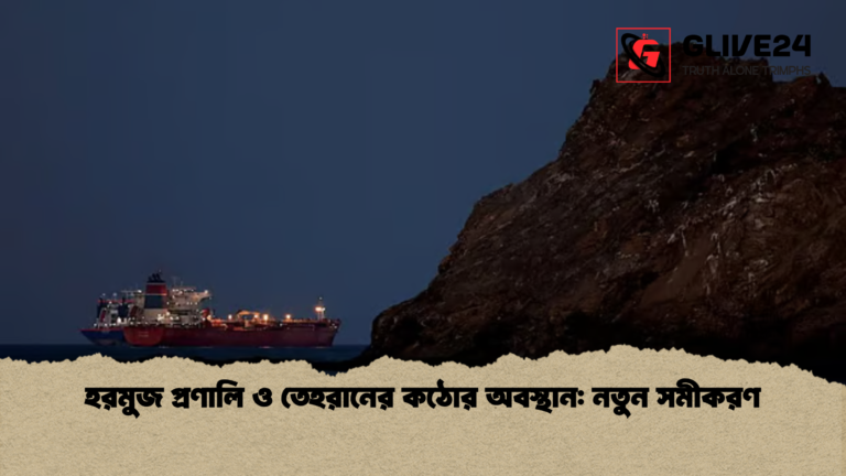 হরমুজ প্রণালি ও তেহরানের কঠোর অবস্থান নতুন সমীকরণ হরমুজ প্রণালি ও তেহরানের কঠোর অবস্থান: নতুন সমীকরণ