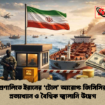 হরমুজ প্রণালিতে ইরানের ‘টোল আরোপ জিসিসির কঠোর প্রত্যাখ্যান ও বৈশ্বিক জ্বালানি উদ্বেগ হরমুজ প্রণালিতে ইরানের ‘টোল’ আরোপ: জিসিসির কঠোর প্রত্যাখ্যান ও বৈশ্বিক জ্বালানি উদ্বেগ