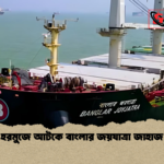 হরমুজে আটকে বাংলার জয়যাত্রা জাহাজ হরমুজে আটকে বাংলার জয়যাত্রা জাহাজ