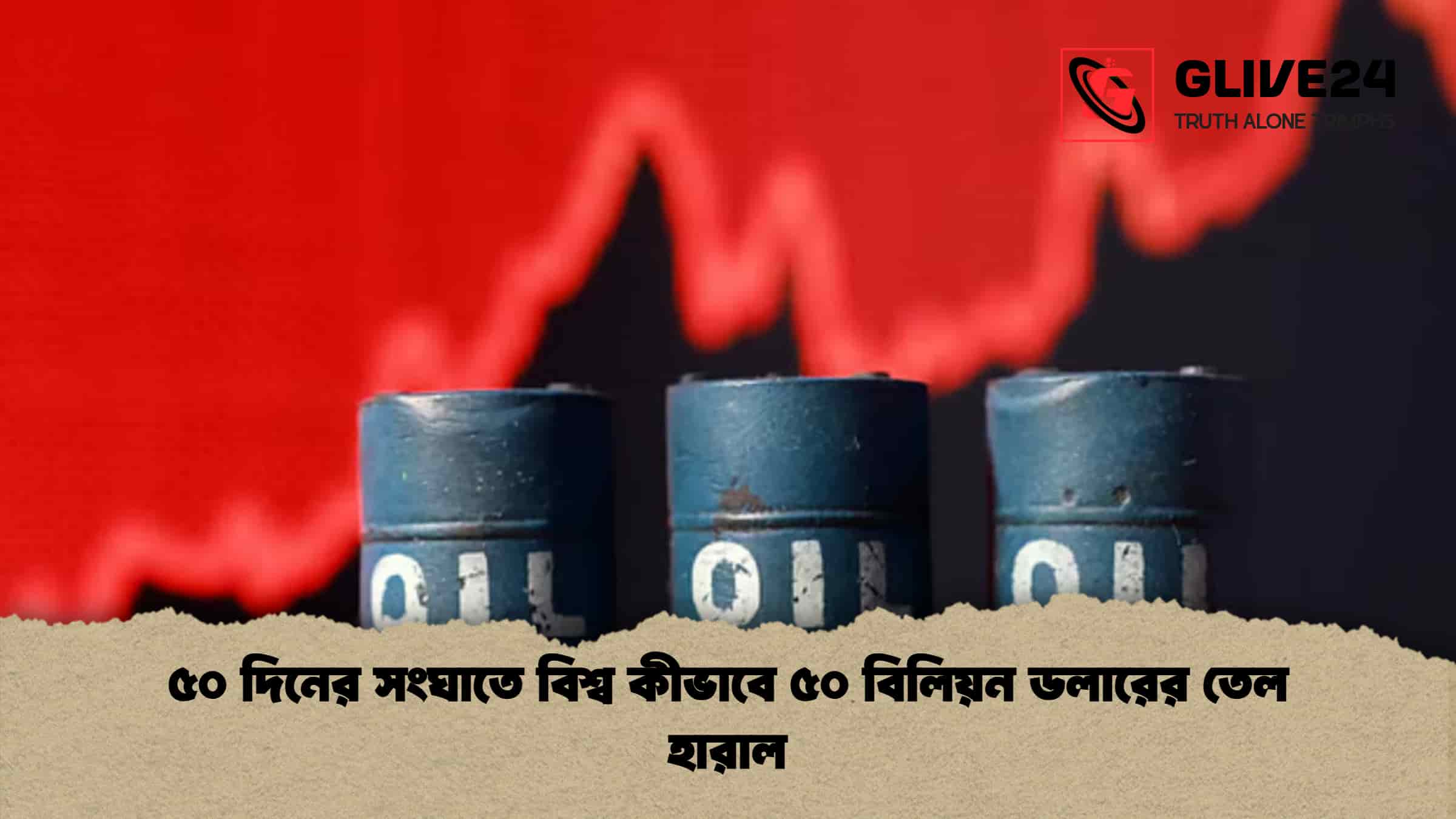 ৫০ দিনের সংঘাতে বিশ্ব কীভাবে ৫০ বিলিয়ন ডলারের তেল হারাল