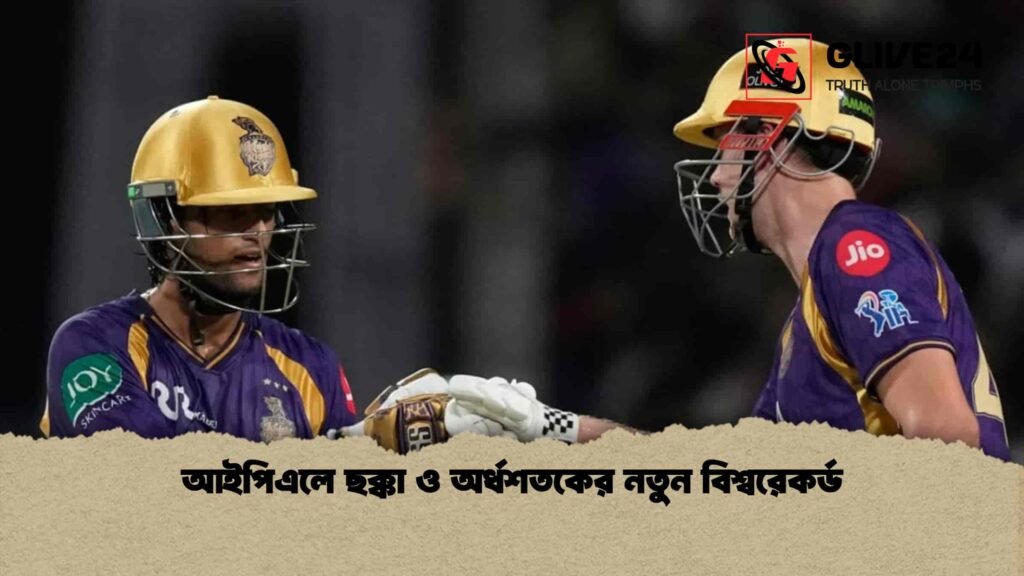 আইপিএলে ছক্কা ও অর্ধশতকের নতুন বিশ্বরেকর্ড