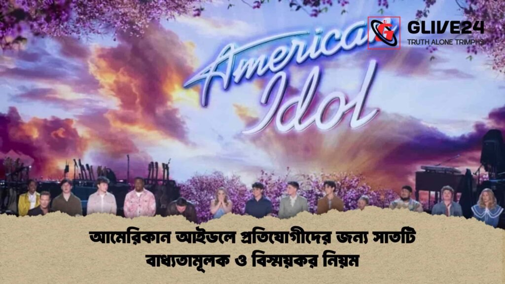 আমেরিকান আইডলে প্রতিযোগীদের জন্য সাতটি বাধ্যতামূলক ও বিস্ময়কর নিয়ম