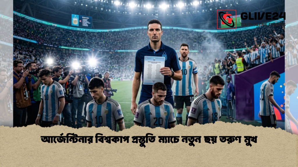 আর্জেন্টিনার বিশ্বকাপ প্রস্তুতি ম্যাচে নতুন ছয় তরুণ মুখ 2 আর্জেন্টিনার বিশ্বকাপ প্রস্তুতি ম্যাচে নতুন ছয় তরুণ মুখ